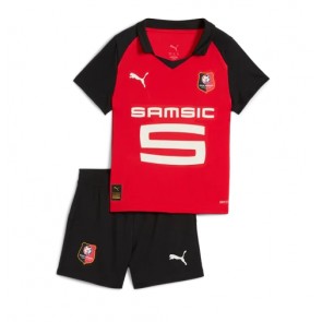 Stade Rennais Primera Equipación Niños 2025-26 Manga Corta (+ Pantalones cortos)